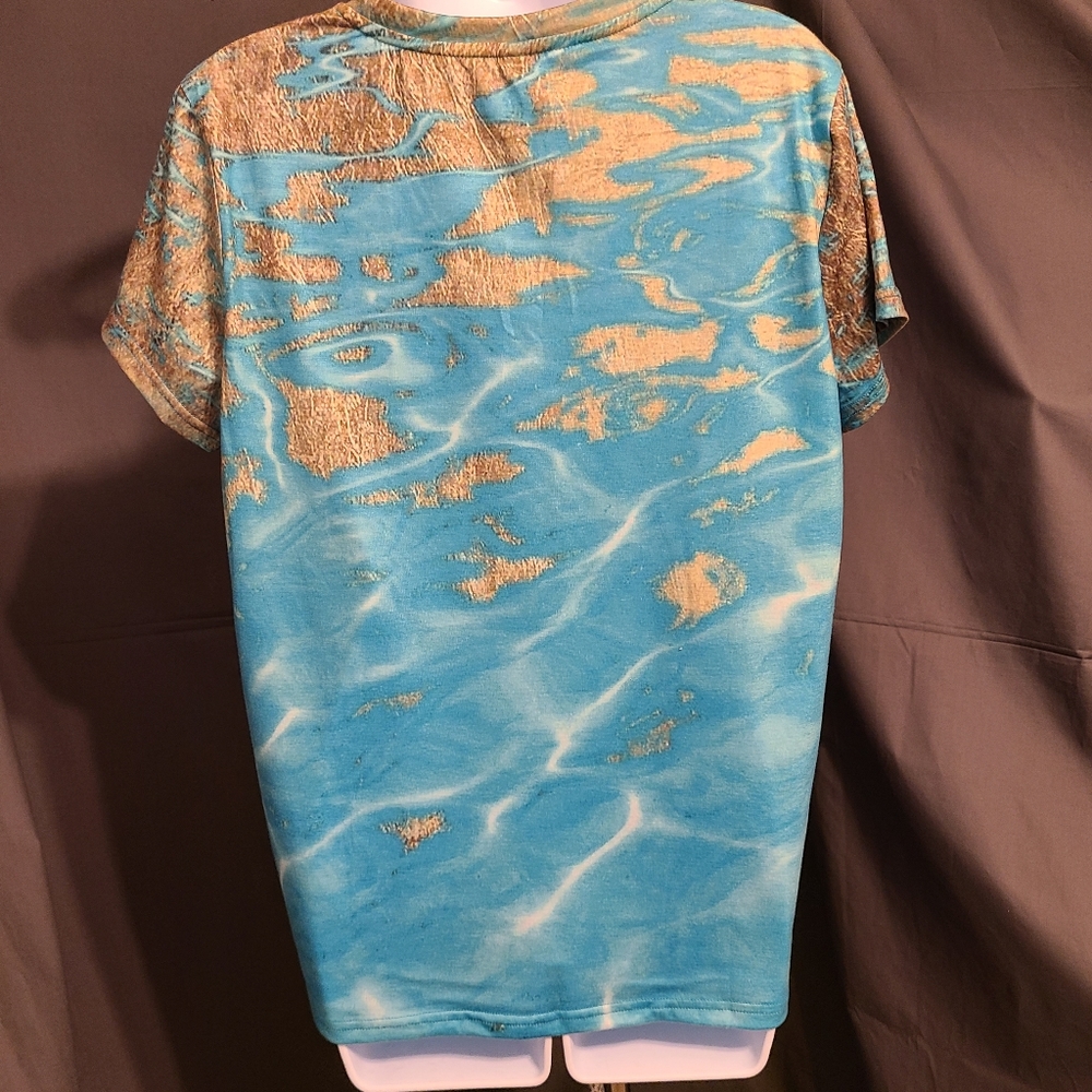 Exclusive Brand, multicolored top, Size M